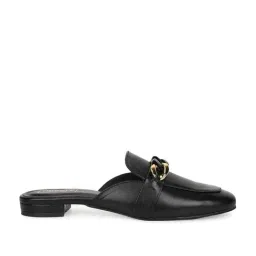 Truffle Collection Women's Black Mule Shoes-image-19