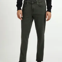 United Colors of Benetton Dark Grey Skinny Fit Lightly Washed Jeans-picture-38