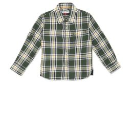 U.S. Polo Assn. Kids Olive Checks Full Sleeves Shirt-image-94
