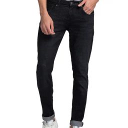 Spykar Black Cotton Skinny Fit Jeans-picture-31