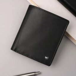 Louis Philippe Black Leather Wallet-38