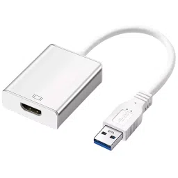 Mak World USB 3.0 to HDMI Video Converter 5 Gbps Data Transfer Rate, Silver-4