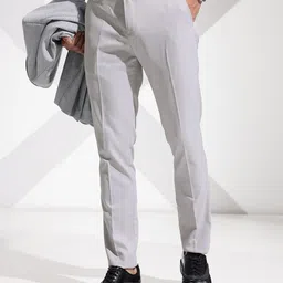 encore by INVICTUS Men Regular Formal Trousers-image-1