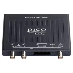 PICO TECHNOLOGY OSCILLOSCOPE, 2 / 16-CH, 25MHZ, 200MSPS, PICOSCOPE 2205A MSO-50