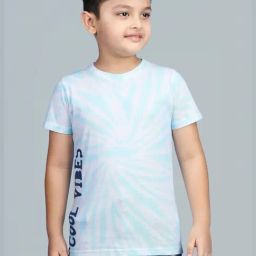 3PIN Boys Blue Cotton Over Dyed T-Shirts-image-44