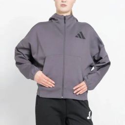 adidas Multicolour Loose fit W Z.N.E. FZ Hood Jacket-image-11