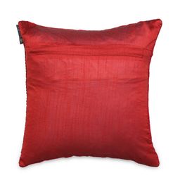 ROMEE Red Set of 5 Geometric Square Cushion Covers image 3