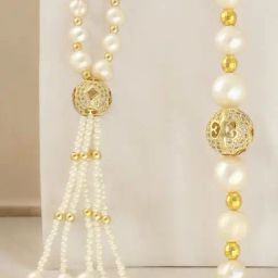 Sri Jagdamba Pearls Glorious Designer Pearl Rakhis for Bhaiya and Bhabi-image-35
