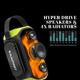 BLAUPUNKT Atomik Lytz 90 W Bluetooth Party Speaker With RGB Lights & Wireless Mic image 5