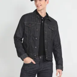 U.S. Polo Assn. Denim Co. Navy Regular Fit Denim Jacket-picture-7
