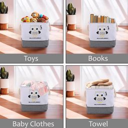 Kuber Industries White Set of 6 Regular Multi-Utility Organisers image 4