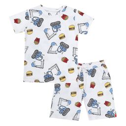 CHILINS Kids Printed T-shirt with Shorts-image-62