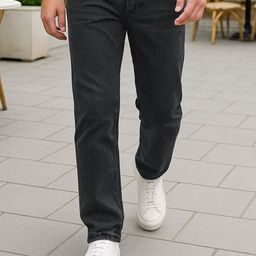 Bewakoof Men Straight Fit Jeans-picture-4