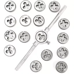 FLAMINGO ENTERPRISE Tap and Die Set Single Sided M3 to M12 Range, FM-594 (Set of 40 Pcs) image 4
