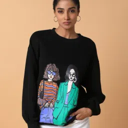 showoffff SHOWOFF Black Printed Sweatshirt-picture-33