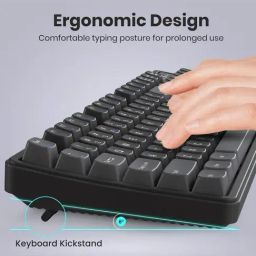 Portronics Black Wireless Keyboard And Mouse Set image 5