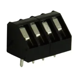RS PRO 4 Pin PCB Terminal Block 5 mm Pitch Screw Termination, 8970881-29