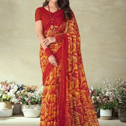 LeeliPeeri Designer Poly Chiffon Saree-picture-9