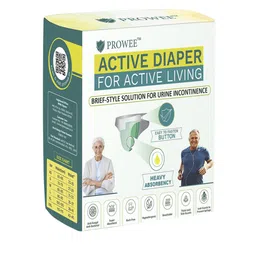 Prowee Active Diaper For Urinary Incontinence Heavy Flow & Leak Guard Brief PU003ADA0X-picture-0