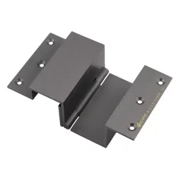 Decorio Innovative L Hinge Full Overlay 75 x 25 mm x 35 mm Black Satin, 3100499.08-36