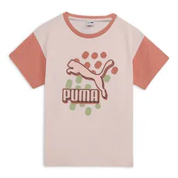 PUMA Kid's Brand Logo Printed T-Shirt-25