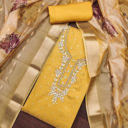 Maroosh Embellished Unstitched Dress Material-image-47