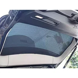 Auto Pearl Rear Dicky Sun Shade Black Compatible For Mahindra Bolero Neo 2021, DickyCurtain_BoleroNeo2021 image 5