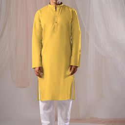 5 Stitch Men Ethnic Motifs Sequinned Kurta-13