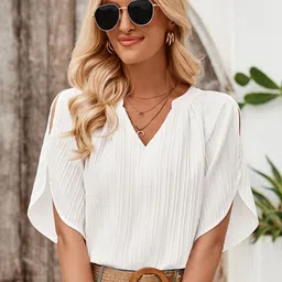 StyleCast Striped Extended Sleeves Top-picture-49