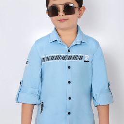 MashUp Boys Classic Opaque Printed Casual Shirt-image-85