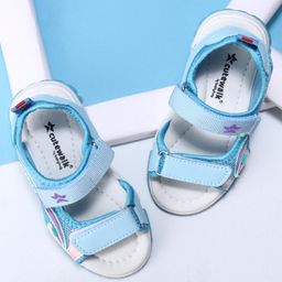 Cute Walk by Babyhug Velcro Closure Sandals- Blue-image-61