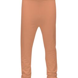 3PIN Full Length Solid Leggings - Orange-image-99