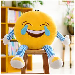 Frantic Premium Soft Toy Smiley Laughing Hand Leg Pillow for Kids-28
