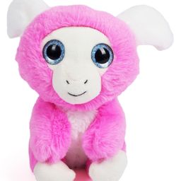 Jeannie Magic Sparkly Eyes Palm Pal Monkey Pink - Height 18 cm-image-5