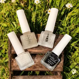 Indie Nail Set Of 4 Long Lasting Glossy 12 Toxin Free Nail Polish - 5 ml Each-4