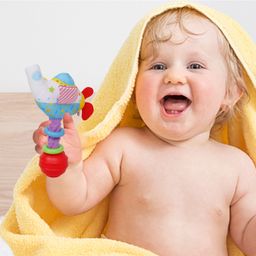 Baby Moo Helicopter Handheld Rattle - Multicolor image 2