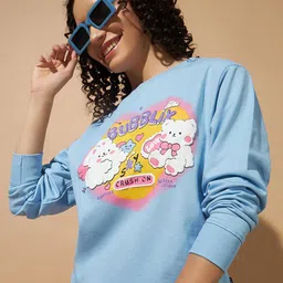 The Dry State Women Printed Hooded Sweatshirt-picture-14