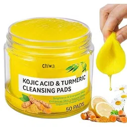 CHIWA Kojic Acid & Turmeric Brightening Cleansing Pads - 50 Pads-picture-35