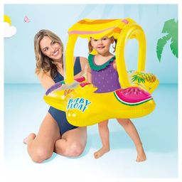 Intex Yellow Kiddie Inflatable Pool Float For Kids Water Pool Floater For Kids And Babies - Multicolor image 4
