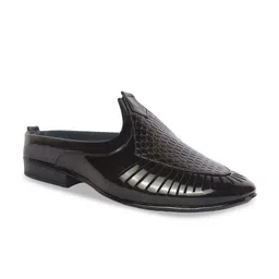 FAUSTO Men Textured Lightweight Mojaris-1