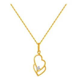 P.C. Chandra Jewellers 14 kt Gold Pendant without Chain-image-44