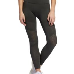 Adidas Dark Olive Mid Rise Tights-image-65