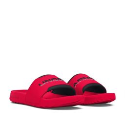 Under Armour Men's U Ignite Select EMB Red Slides image 3