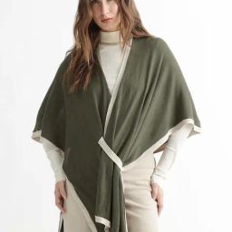 RAREISM Olive Viscose Solid Three-Quarter Sleeves Sweater-picture-29