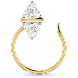PC Jeweller Ilima 18k Gold Nosepin for Women-image-69