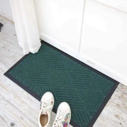 Ariana Green Microfibre Single Happy Feet Outdoor Door Mat - Set of 1-image-23