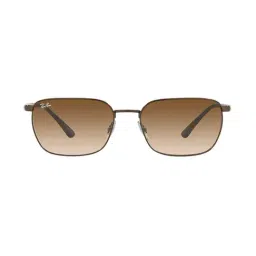Ray-Ban 0RB3684 Brown Liteforce Rectangular Sunglasses - 58 mm-picture-13