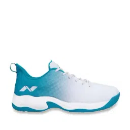Nivia Men's PowerMash White Tennis Shoes-12