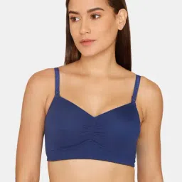 Zivame Blue Non-Padded Bralette-picture-36
