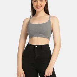 Da Intimo Grey Full Coverage Bralette-19